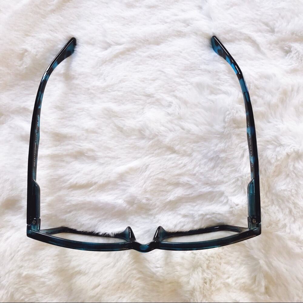 Ashley Blue Pattern Reader Blue Light Glasses - Picture 7 of 11